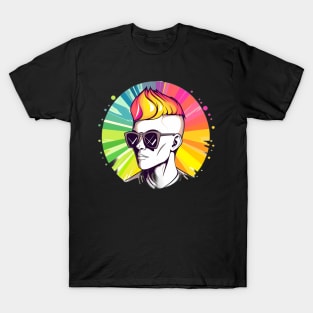 Human diverse queer LGBTQ+ designs - Show pride and diversity. T-Shirt